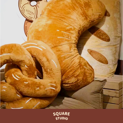 平方居家面包抱枕平方