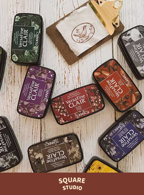 【平方Studio】月猫Tsukineko VersaFine Clair超高细印台印泥