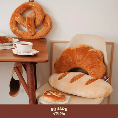 平方Studio抱枕pp棉居家面包抱枕