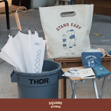 【平方Studio】平方 x spot 联名咖啡文创周边伞手机壳袜子零钱包