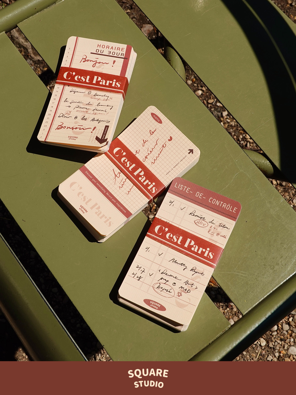 平方巴黎系列便签本法式时尚