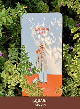 【平方Studio】Cheerful Life周计划2023 Weeks手帐本PU管理记事