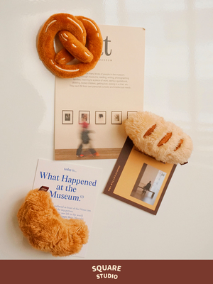 平方面包毛绒面包创意冰箱贴