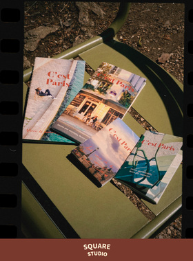 【平方Studio】巴黎系列手帐本 原创法式摄影笔记本TN内芯标准