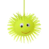 Детский мигающий фугу мяч, игрушка, прыгучий мяч, кролик, массажный мяч, антистресс