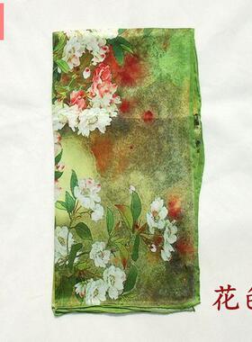 桑蚕丝韩版披肩大方巾