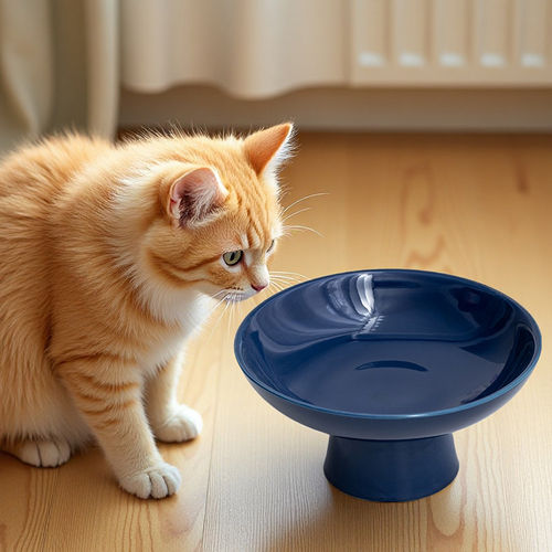 猫碗陶瓷宠物用品碗猫食盆
