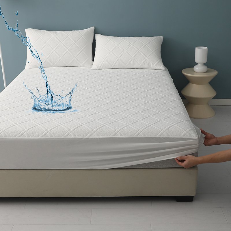 防水夹棉保护垫隔尿床笠席梦思床垫防滑加厚全棉针织夹棉透气床罩,床上用品,床笠,淘宝优惠券,粉丝福利购,淘宝优惠卷