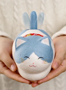 太阳能猫摆件送礼饰品车载