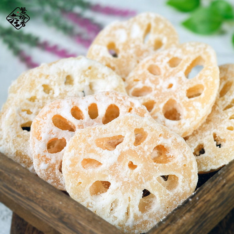 手工冰糖莲藕片潮汕特产结婚喜糖
