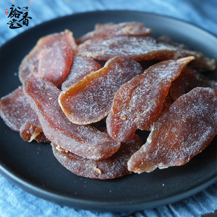 即食红糖陈醋姜生黑糖老姜片块甜辣酸糖姜片广式蜜饯果脯特产凉果