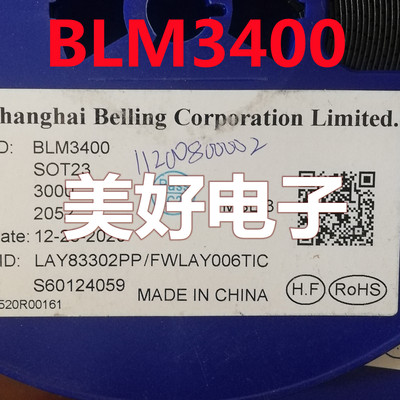 原装 BLM3400 SOT23 N沟道MOS管 场效应管