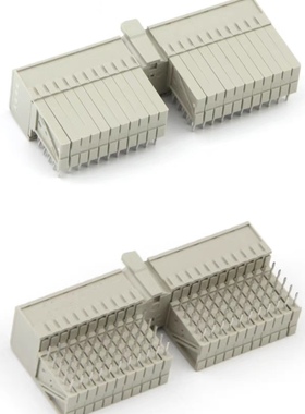 TE/AMP5100147-1无屏蔽背板连接器2mm接插件ERmet母头