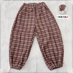 菲尔家儿童男女通穿加绒裤（南北方均可拍）