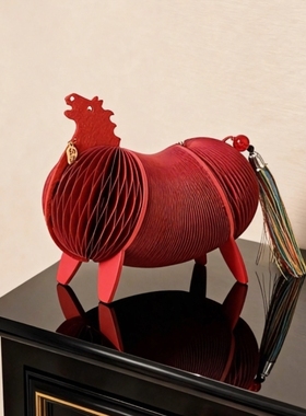 马年桌面摆件新年客厅装饰品入户玄关家居2026新款高级感小众创意