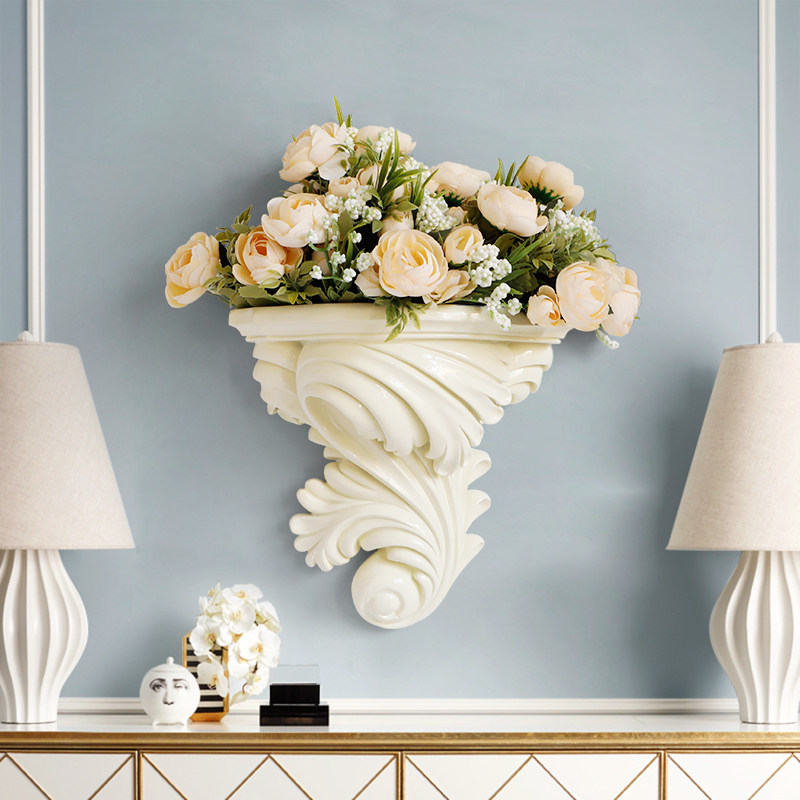 简约北欧壁饰墙饰创意墙上壁挂花瓶花盆架客厅背景墙面装饰品挂件 升郦精挑收集城