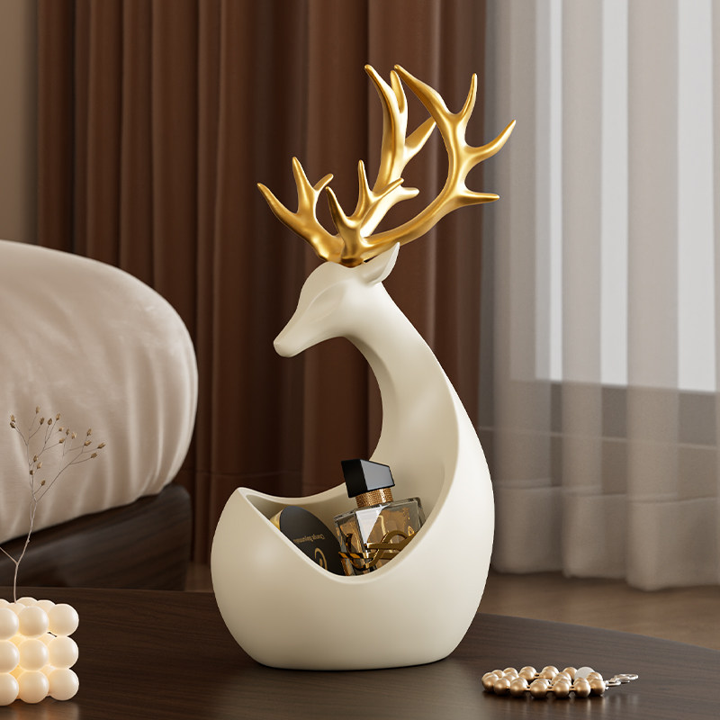 创意玄关鹿钥匙收纳摆件进门客厅桌面装饰鞋柜置物架搬家乔迁礼物,乐器/吉他/钢琴/配件,背带,淘宝优惠券,粉丝福利购,淘宝优惠卷