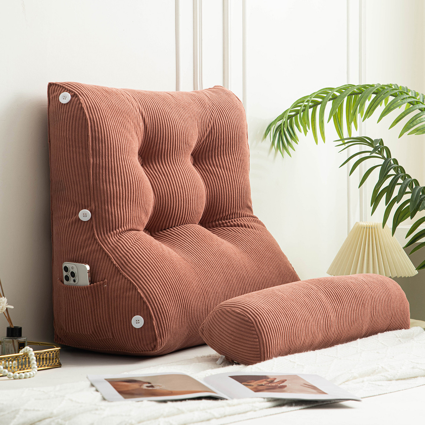 护腰床头靠垫看书靠枕半躺神器床上护颈支撑大靠背孕妇软包玩手机,居家布艺,腰靠垫,淘宝优惠券,粉丝福利购,淘宝优惠卷