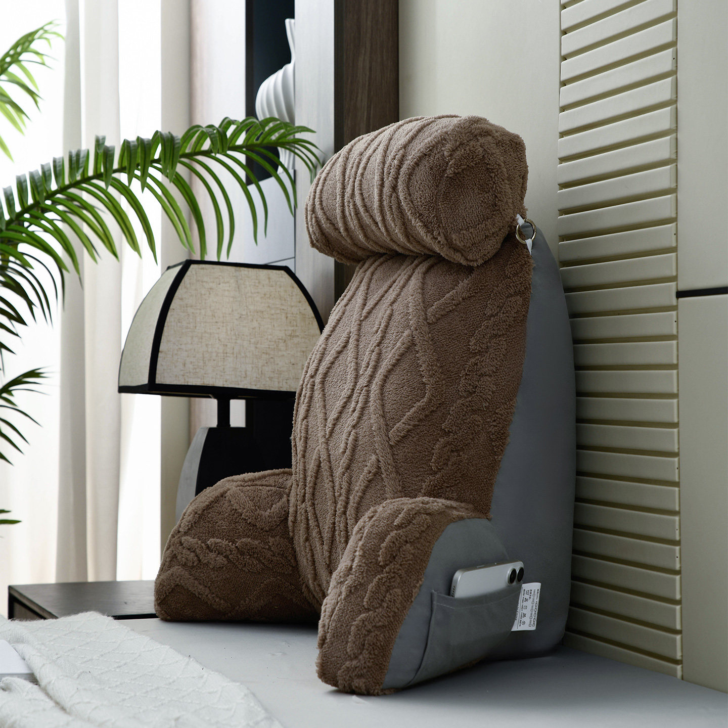 床上玩手机阅读枕懒人看书神器软包孕妇护腰颈支撑床头靠垫靠背垫,居家布艺,床头靠垫,淘宝优惠券,粉丝福利购,淘宝优惠卷