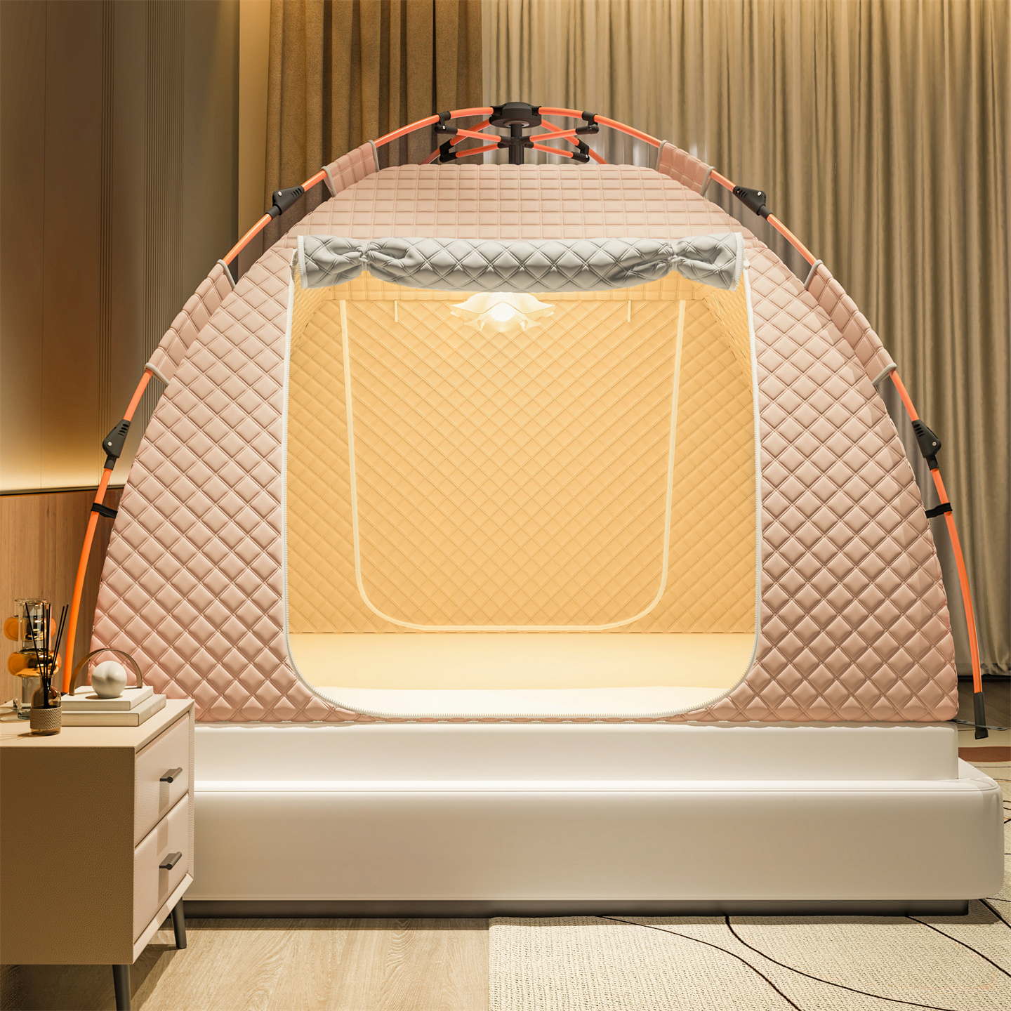 冬季防风防寒保暖蚊帐