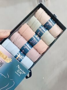 5条盒装 专柜正品念纯8808黄金棉3代氧气醒肤裤女士高腰收腹裤