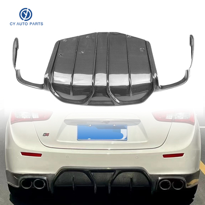 适用于玛莎拉蒂ghibli吉博力改装aspec碳纤维前唇带灯后唇尾翼PPM