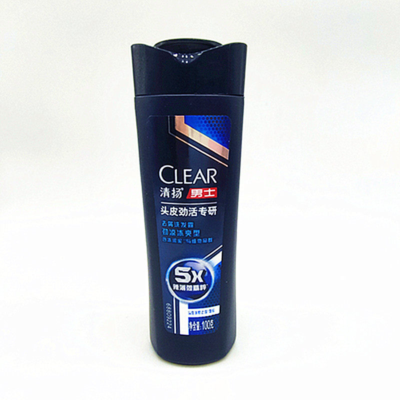 清扬男士洗发水劲凉冰爽去屑头皮劲活洗发露100g克辣薄荷精粹小样