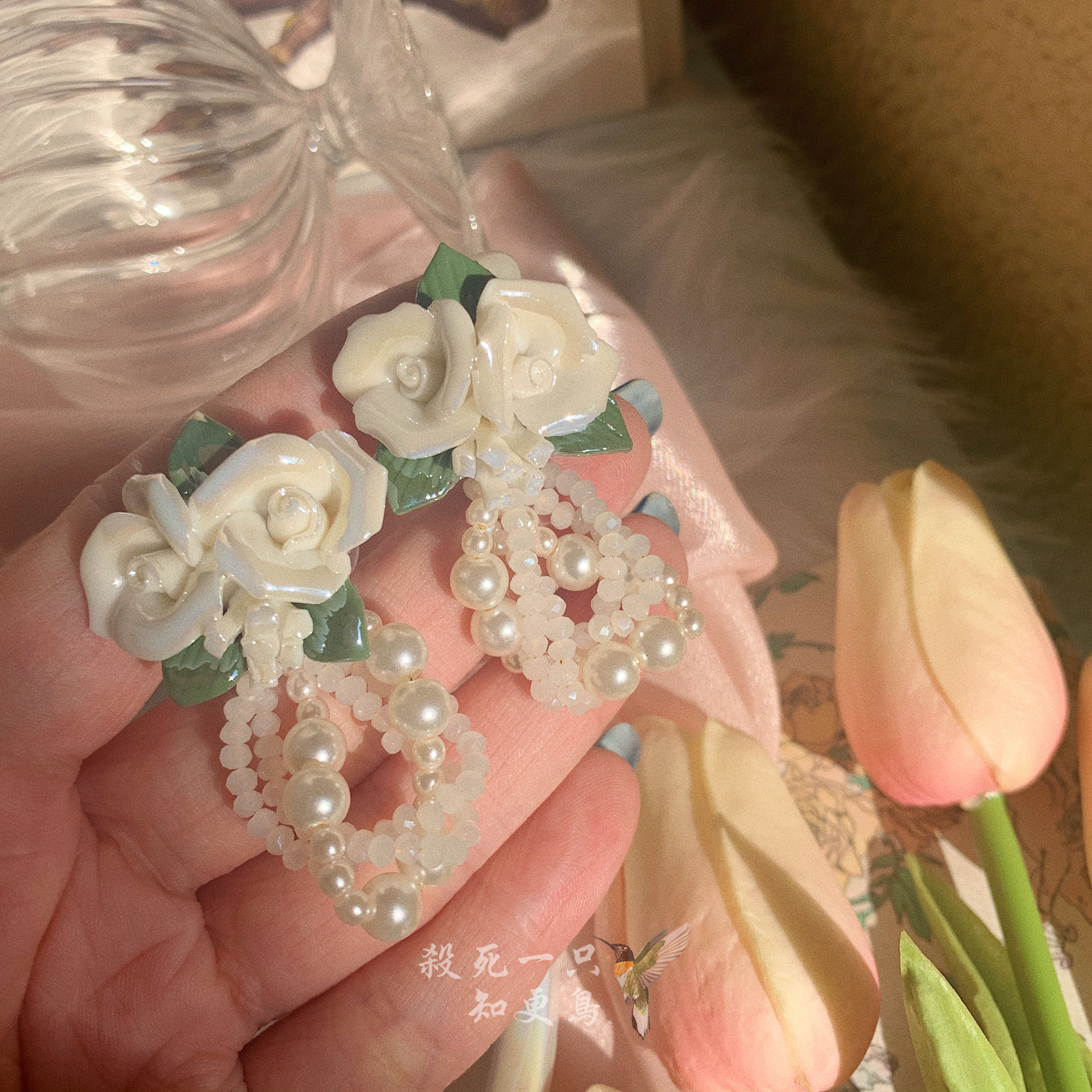 百合耳环价格 百合耳环图片 星期三