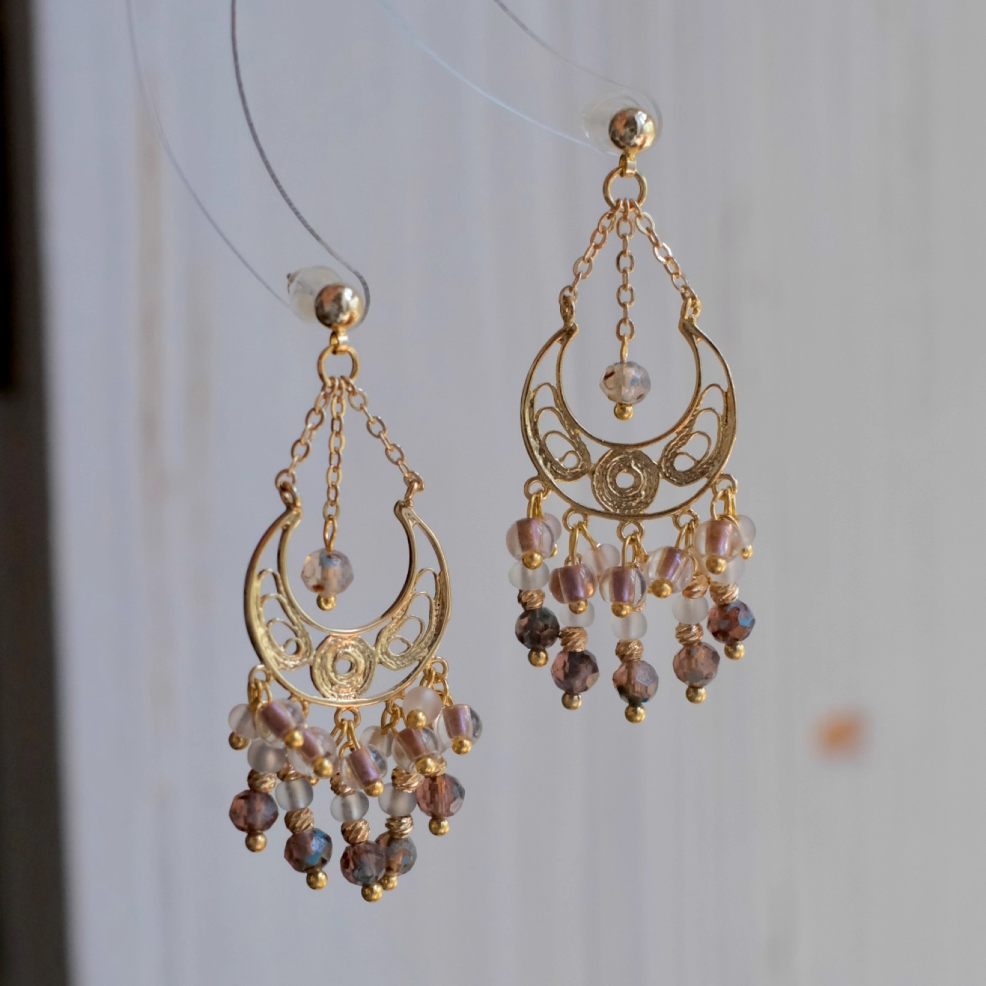 游牧之歌原创波西米亚民族风耳环