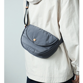 布谷森林女士新款 简约尼龙布包时尚 小包包2024百搭单肩斜挎包B546