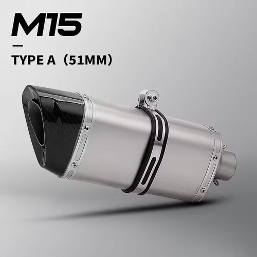 适用于450SR MT07 675SR ninja400 zx6r zx4r摩托车改装排气管