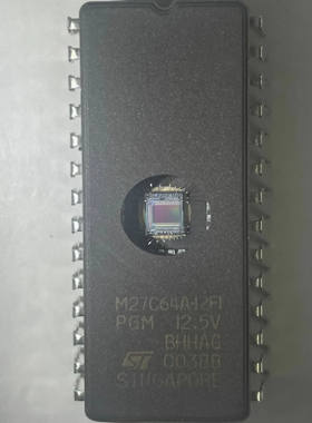 全新原装 M27C64A-12F1  M27128AF6 直插DIP-28 陶瓷存储器IC