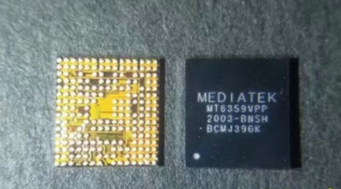 红米note8 pro电源 MT6359VPP 6359P VKP MT6360P音频874B灯控ic - 实物图