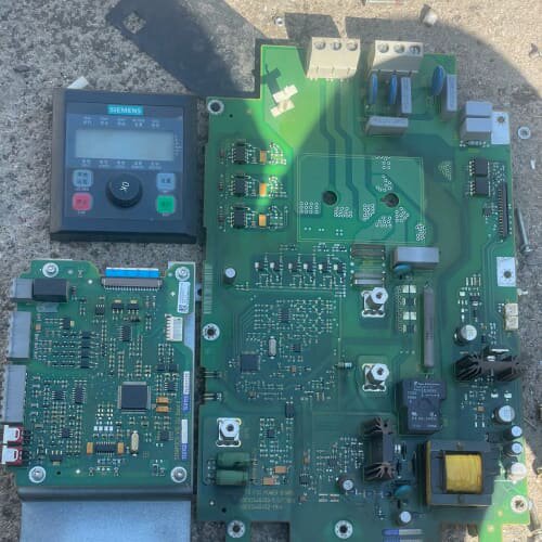 议价V10变频器5.5 7.5KW主板 驱动板A5E02可维修