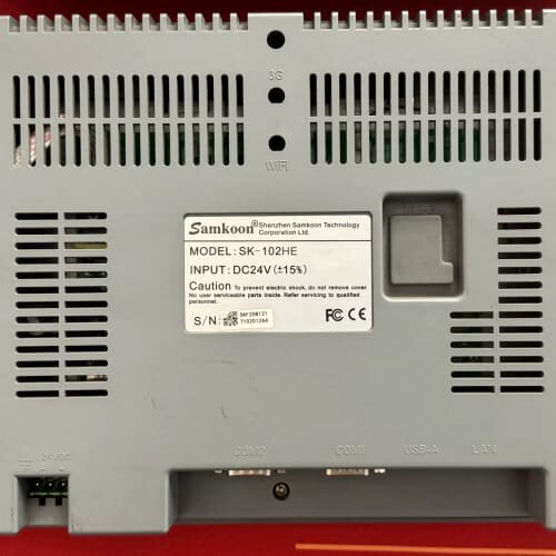 议价显控触摸屏 SK-102HE 膜还在，触摸正常，件，可维修