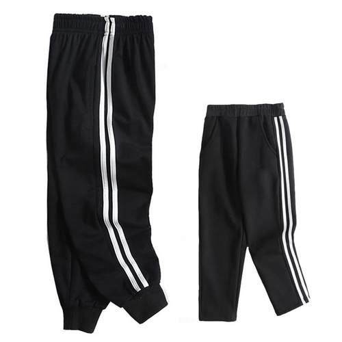 中小学生裤子男孩纯棉运动裤