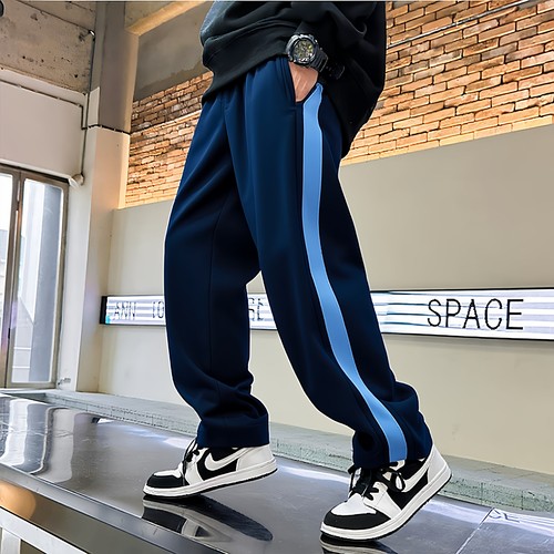 中小学生藏蓝色校服裤子秋冬裤子