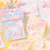 100张高颜值烟花灿烂向星辰便签纸备忘书写留言纸无粘性便利贴
