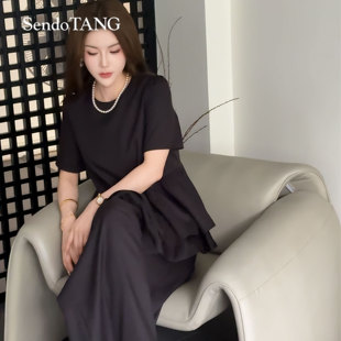 情绪回应 百搭宽松上衣裤 胖多女装 时尚 子套装 春夏新款