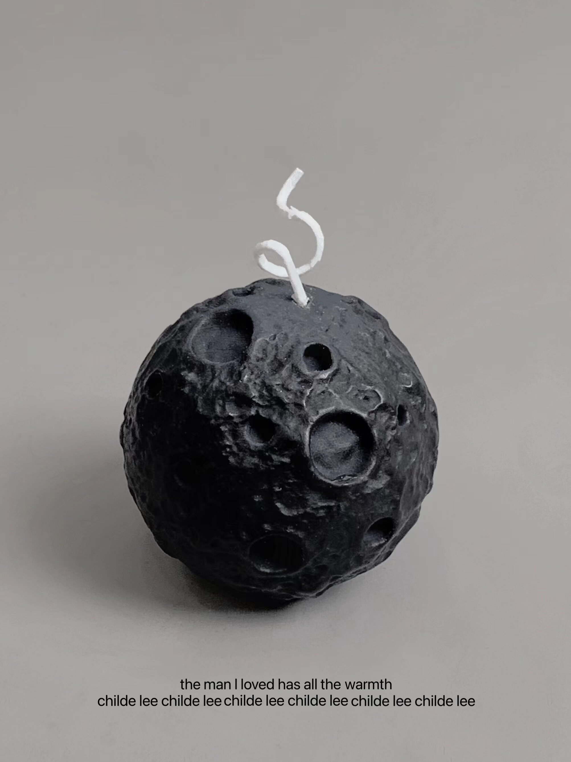 无聊的时候一起点个月球发发呆!月亮香薰蜡烛气氛礼物解压摆件
