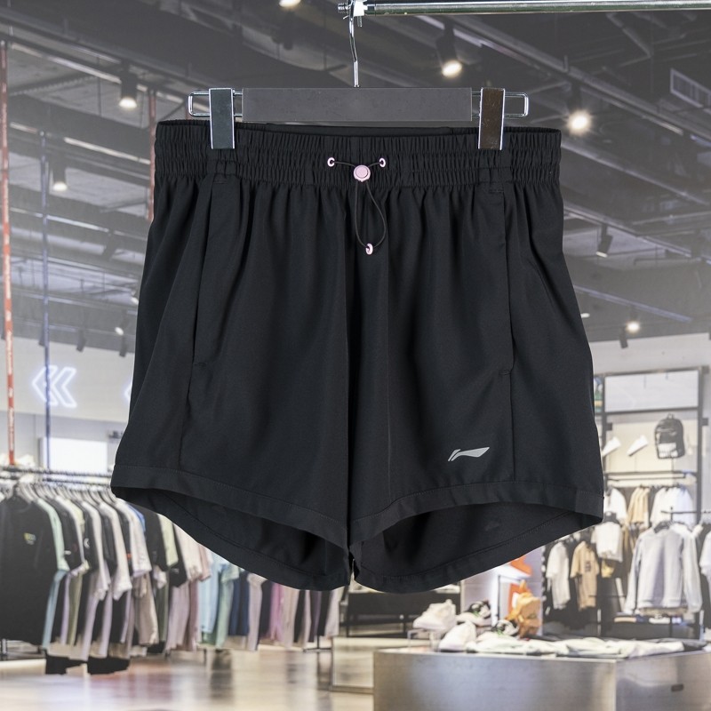 李宁女子速干凉爽宽松2025夏季新品跑步系列运动短裤AKSU334,运动服/休闲服装,运动中长裤／短裤,淘宝优惠券,粉丝福利购,淘宝优惠卷