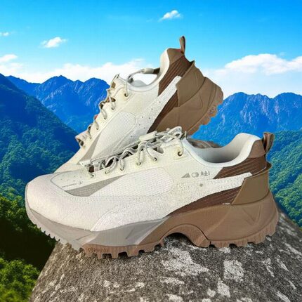 李宁休闲鞋2025新款男子CF溯行野PRO反光防泼水户外登山鞋AGLU151