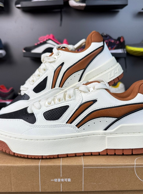 李宁反伍新秀板鞋男2025秋冬款男回弹休闲篮球文化鞋ABCU009