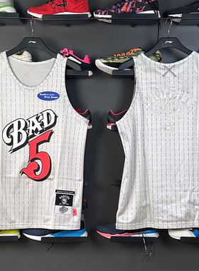 李宁男子篮球比赛服2025夏新品休闲运动宽松无袖背心上衣 AAYT047