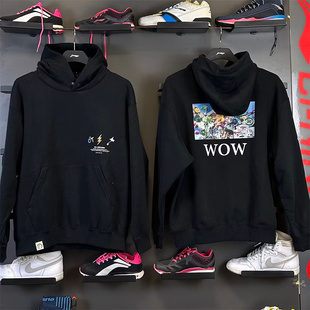 李宁卫衣反伍篮球男女款2025新款秋冬保暖新款套头连帽加绒运动服