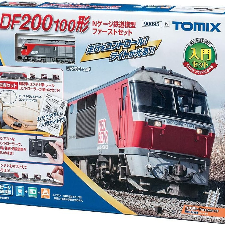 顺丰 全新 日版 N比例 TOMIX铁道模型90095 带轨道火车控制器图片