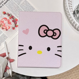 超创意书本式适用2025款小米平板7保护套11.2英寸5pro/6spro12.4全包软壳美乐蒂KT猫红米redmipadpro带笔槽se