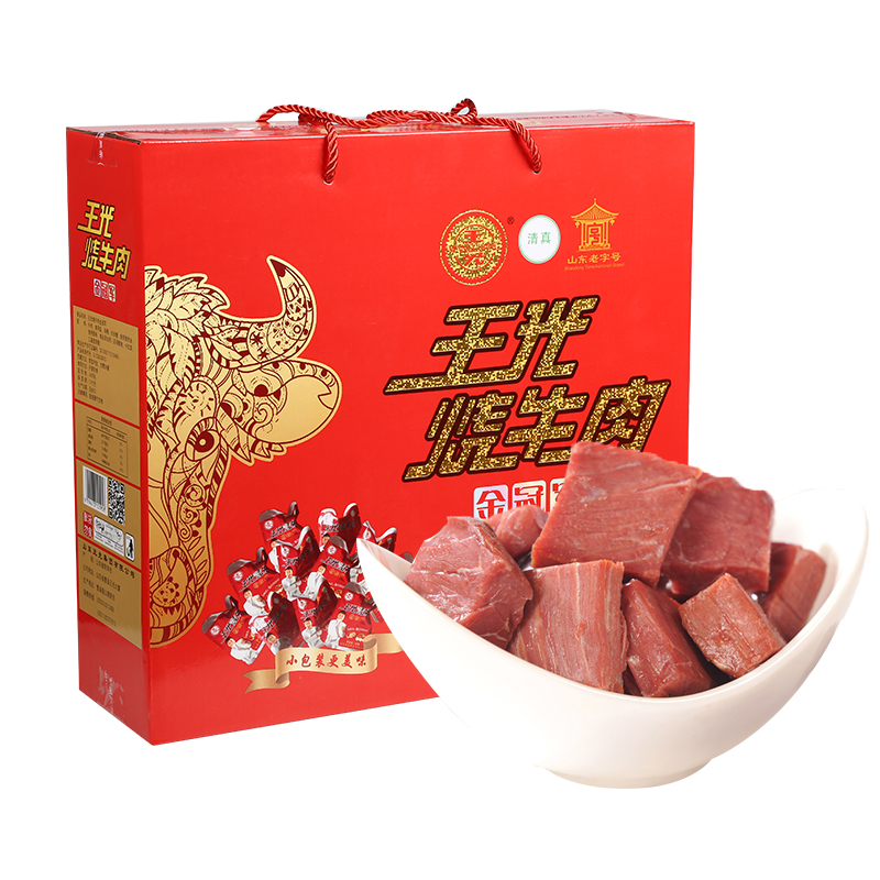 王光烧牛肉真空即食军大块牛肉