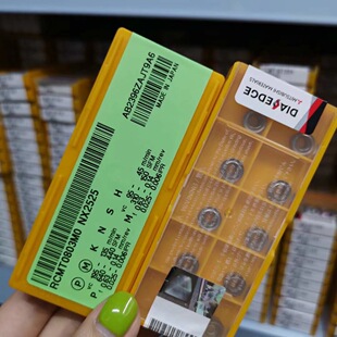 进口三菱R4数控刀粒RCMT0803MO NX2525光洁度高金属陶瓷 通用材质