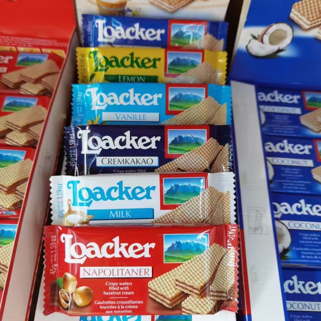 Loacker莱家威化45g进口饼干混合